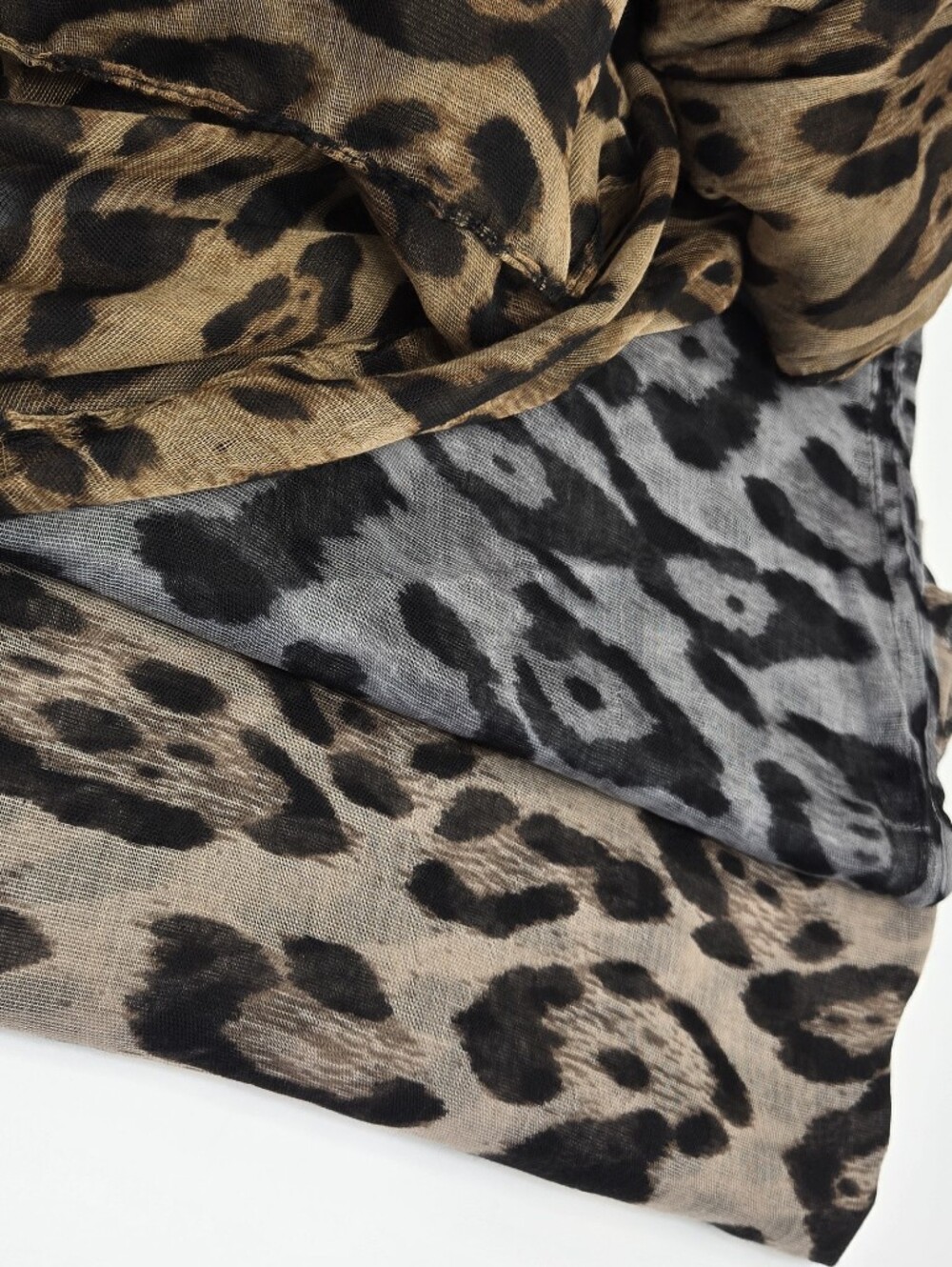 NWOT - LARGE Synthetic 100% Silk Feel Fashion Scarves - Picture 11 of 12